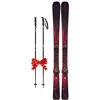 ATOMIC CLOUD Q12 REVOSHOCK C + M10 GW moteriškos all mountain slidės su apkaustais (Dydis: 159cm)