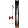 ATOMIC REDSTER Q9 REVOSHOCK S + I 12 GW sportinės slidės su apkaustais (Dydis: 160cm)