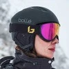 BOLLE ATMOS MIPS Juodas Matte slidinėjimo šalmas (Dydis: 55-59cm)