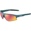 BOLLE BOLT 2.0 Creator Teal Metallic Volt+ Ruby Polarized sportiniai saulės akiniai