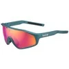 BOLLE SHIFTER Creator Teal Metallic sportiniai saulės akiniai
