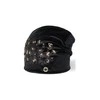 GRANADILLA VELVET ANIMALIER BEANIE moteriška kepurė