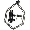 Masterlock MASTER LOCK sulankstoma dviračio spyna su grūdinto plieno jungtimis 3 raktai ir laikiklis