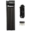 Masterlock MASTER LOCK sulankstomas dviračio užraktas su grūdinto plieno jungtimis su 4 raktais