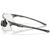OAKLEY CYBR ZERO Polished Juodas/Clear Photochromic sportiniai akiniai