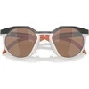 OAKLEY HSTN Matte Carbon/Prizm Tungsten saulės akiniai