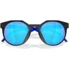 OAKLEY HSTN Matte Juodas/Prizm Sapphire Polarized saulės akiniai