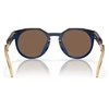 OAKLEY Kylian Mbappé Signature Series HSTN Navy/Transparent Mėlyna saulės akiniai