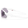 OAKLEY RADAR PLATE Polished Baltas/Prizm Slate sportiniai akiniai
