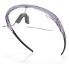 OAKLEY RSLV LITE Matte Transparent Lilac/Clear to juodas iridium photochromic sportiniai akiniai