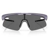 OAKLEY RSLV LITE Matte Transparent Lilac/Clear to juodas iridium photochromic sportiniai akiniai