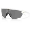 OAKLEY SPHAERA Matte Baltas/Prizm Juodas sportiniai saulės akiniai