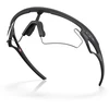 OAKLEY SPHAERA SLASH Carbon/Clear to juodas iridium photochromic sportiniai akiniai