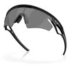 OAKLEY SPHAERA SLASH Matte Juodas/Prizm Juodas Polarized sportiniai akiniai