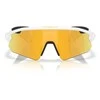 OAKLEY Stunt Devil Matte Baltas/Prizm 24k sportiniai akiniai