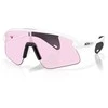 OAKLEY Stunt Devil Matte Baltas/Prizm Low Light sportiniai akiniai
