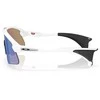 OAKLEY Stunt Devil Matte Baltas/Prizm Sapphire sportiniai akiniai