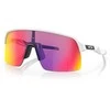 OAKLEY Sutro Lite Community Collection Matte Baltas/Prizm Road sportiniai saulės akiniai