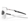 OAKLEY Sutro Lite Matte Baltas/Clear Photochromic sportiniai akiniai