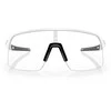 OAKLEY Sutro Lite Matte Baltas/Clear Photochromic sportiniai akiniai