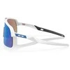 OAKLEY Sutro Lite Matte Baltas/Prizm Sapphire sportiniai saulės akiniai