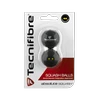 TECNIFIBRE Double Geltona Dot skvošo kamuoliukai