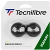 TECNIFIBRE Geltona Dot skvošo kamuoliukai