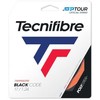 TECNIFIBRE Juodas CODE 1.24mm stygos teniso raketei