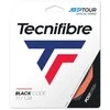 TECNIFIBRE Juodas CODE 1.24mm stygos teniso raketei