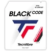 TECNIFIBRE Juodas CODE 1.24mm stygos teniso raketei