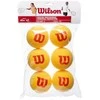 WILSON STARTER FOAM teniso kamuoliukai (6 kam.)