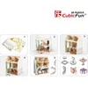 CUBICFUN 3D dėlionė (vidutinė) „Lėlių namas“