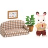 Sylvanian Families Triušis tėtis ir sofa