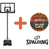 KREPŠINIO STOVAS SPALDING TF Highlight Acrylic 42"