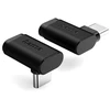 Adap. Hama USB-C plug->USB C socket 90° Angle