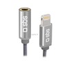 Adapteris USB SBS Mobile Lightning - Jack 3.5mm Pilka (JAB-6249947)