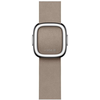 Apple dirželis w kolorze beżu su klamra nowoczesna laikrodžio korpusui 41 mm - dydis L
