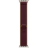 Apple Watch 49mm Burgundy Trail Loop - S/M - Natural Titanium Finish - MK8G4ZM/A