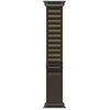 Apple 49mm Dark Olive Alpine Loop - Small - Black Titanium Finish