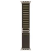 Apple Watch 49mm Dark Olive Alpine Loop - Small - Natural Titanium Finish - MK794ZM/A