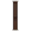 Apple 49mm Dark Umber Trail Loop - M/L - Natural Titanium Finish