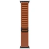 „Apple“ 49 mm terakotos spalvos „Alpine Loop“ laikrodis – vidutinio dydžio – juodo titano apdaila