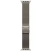 Apple Watch 49mm Natural Titanium Milanese Loop - Small - MK0A4ZM/A