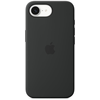 Apple iPhone 16e Silikoninis dėklas – Juodas