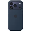 Apple iPhone 17 Pro Silikoninis dėklas with MagSafe – Midnight