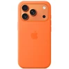 Apple iPhone 17 Pro Silikoninis dėklas with MagSafe – Oranžinis