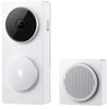 Aqara G410 Select Durų skambutis centralė veikia su Apple HomeKit, Zigbee, Matter, balta