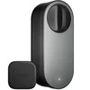 Aqara U200 lite išmanioji durų spyna Matter, Apple Home juoda (EL-D03D)