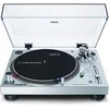 Patefonas Audio-Technica AT-LP120X analoginis ir USB, Sidabrinės spalvos