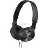 Sulankstomos kelioninės ausinės Sony MDR-ZX310, Juodos